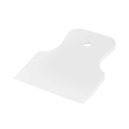 Шпатель, белая резина, 60 мм Россия Сибртех 85832 купить в Магнитогорске