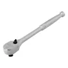 Ключ-трещотка 3/8" Gross 14051, CrV, 120 зубьев, цельнометаллический, хром купить в Магнитогорске