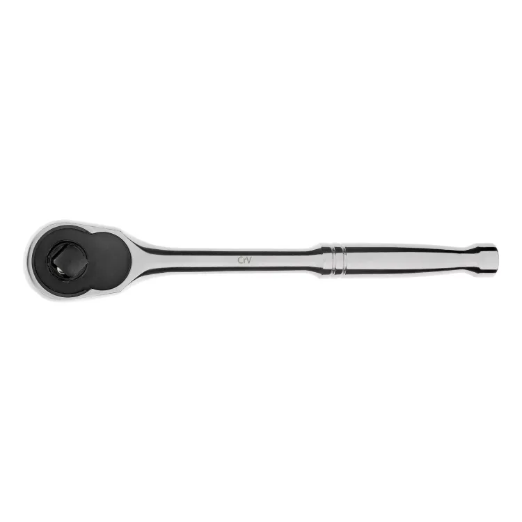 Ключ-трещотка 3/8" Gross 14051, CrV, 120 зубьев, цельнометаллический, хром купить в Магнитогорске