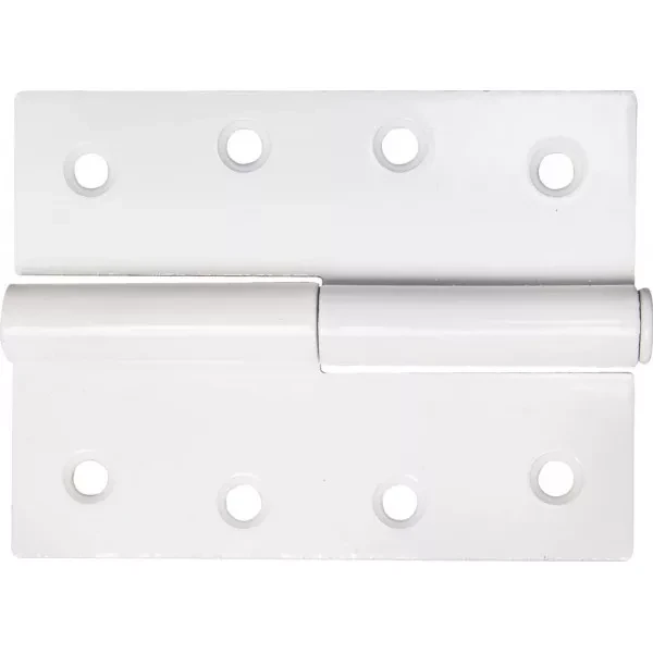 Петля дверная STAYER "MASTER" разъемная, цвет белый, левая, 100мм 37613-100-2L купить в Магнитогорске
