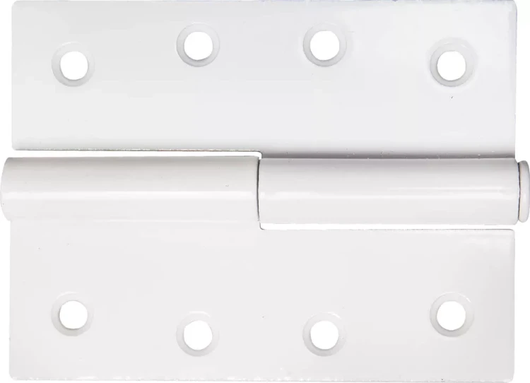 Петля дверная STAYER "MASTER" разъемная, цвет белый, левая, 100мм 37613-100-2L купить в Магнитогорске