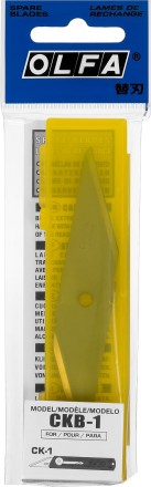 Лезвия OLFA для ножа CK-1, 18(35)х98х1мм, 2шт OL-CKB-1 купить в Магнитогорске