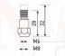 Держатель наконечника M8 32mm (36KD) MD0132-00 Ref. Aurora купить в Магнитогорске