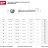 Саморезы ЗУБР с прессшайбой по листовому металлу до 0,9 мм, PH2, 4,2х41 мм, 20шт 300196-42-041 купить в Магнитогорске