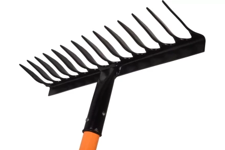 Грабли витые Вихрь 14 зубьев, сталь, с фиберглассовым черенком 73/7/1/12 купить в Магнитогорске