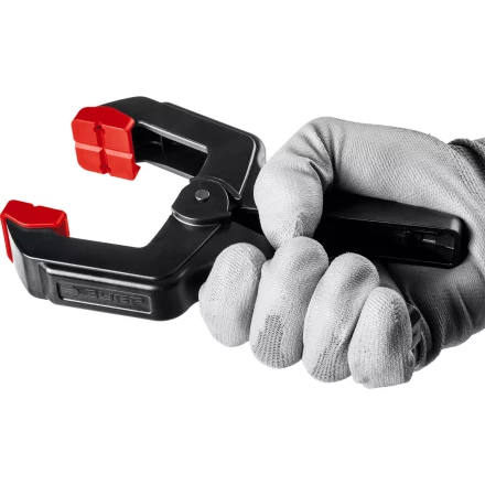 ЗУБР МЗ-100, 100 х 75 мм, пружинный зажим (32247-10) купить в Магнитогорске