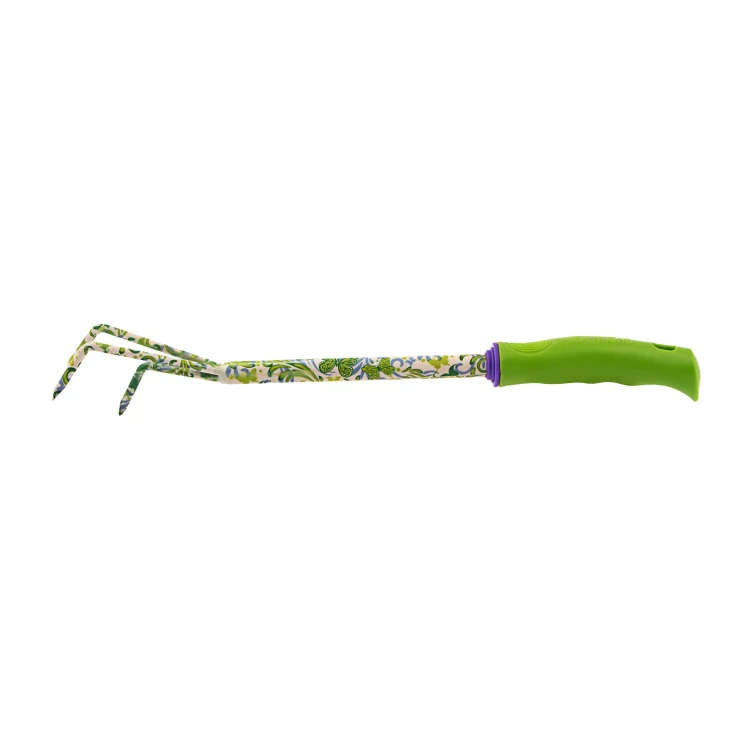 Рыхлитель 3 - зубый Palisad, 60 х 415 мм, стальной, пластиковая рукоятка, Flower Green, 620385 купить в Магнитогорске