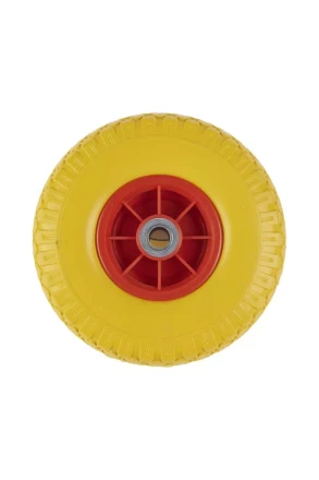 Колесо литое полиуретановое 260 мм PU 1805 с пластиковым ободом (20 мм шариковый подишпник) 1046280 купить в Магнитогорске