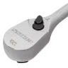 Ключ-трещотка 1/2" Gross 14052, CrV, 120 зубьев, цельнометаллический, хром купить в Магнитогорске