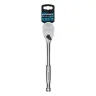 Ключ-трещотка 1/2" Gross 14052, CrV, 120 зубьев, цельнометаллический, хром купить в Магнитогорске