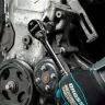 Ключ-трещотка 1/2" Gross 14052, CrV, 120 зубьев, цельнометаллический, хром купить в Магнитогорске