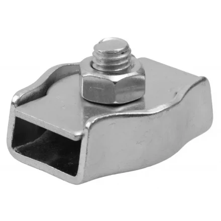 Зажим троса ЗУБР одинарный, оцинкованный, 4мм, 100 шт 4-304435-04 купить в Магнитогорске