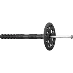 Дюбель ЗУБР &quot;МАСТЕР&quot; для изоляционных материалов полипропиленовый, металлический стержень, 10 x 140 мм, 100 шт 4-301525-10-140_z01