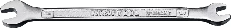 Ключи гаечные рожковые KRAFTOOL, Cr-V, DIN 3110 27033-06-07 купить в Магнитогорске