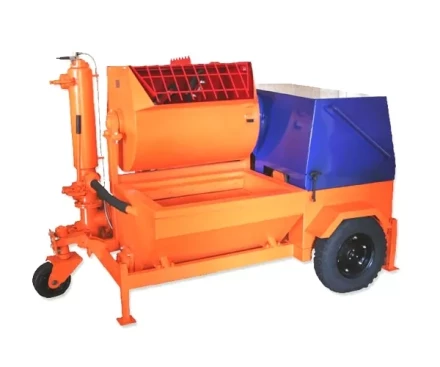 Агрегат штукатурно-смесительный АШС-2500 2,5 м3/ч, 6,25кВт, 380В,  1,47 МПа, подача: гор/вер 100/30м 97414 купить в Магнитогорске