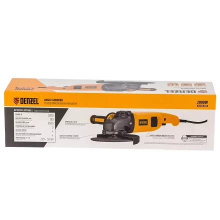 Угловая шлифмашина AG-180-2000 Denzel 26912 купить в Магнитогорске