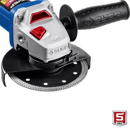 ЗУБР 1500 Вт, d125 мм, УШМ, регулировка оборотов, Профессионал (УШМ-П125-1500 ЭПСТ) купить в Магнитогорске