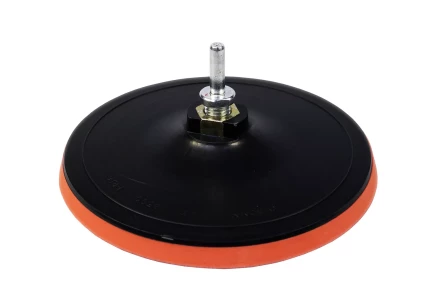 Тарелка опорная Ф180 мм М14 для УШМ липучая основа мягкая адаптер 51544 купить в Магнитогорске