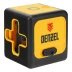 Лазерный уровень DQB, 30 м, зеленый луч, батарейки, сумка// Denzel 35016 купить в Магнитогорске
