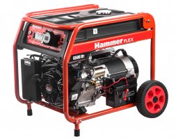 Бензоэлектростанция Hammer Flex GN7000ET с электрозапуском