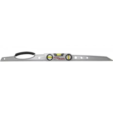 Уровень ЗУБР &quot;ACURATE 2&quot; литой алюминиевый, фрезерованный, эргономичная рукоятка, 3 ампулы, 80 см 34592-080 купить в Магнитогорске