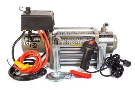 Лебедка автомобильная TOR ЛА S20000 г/п 9072 кг 28 м 12V 1142004 купить в Магнитогорске