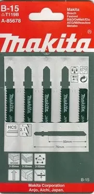 Пилки для лобзика Makita B-15 A-85678 купить в Магнитогорске