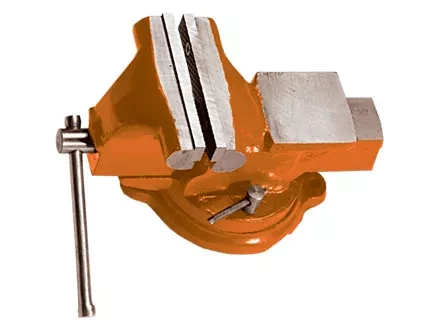 Тиски слесарные 150 мм поворотные с наковальней  SPARTA 186275 купить в Магнитогорске