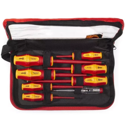 Набор диэлектрических отверток НИО-08 серии ПРОФИ КВТ купить в Магнитогорске