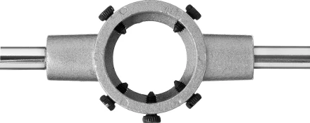 Плашкодержатель ЗУБР &quot;ЭКСПЕРТ&quot; с центривочными и прижимными винтами, 45х18мм для М16 -М18-М20-G1/2, L - 450мм 28143-45 купить в Магнитогорске