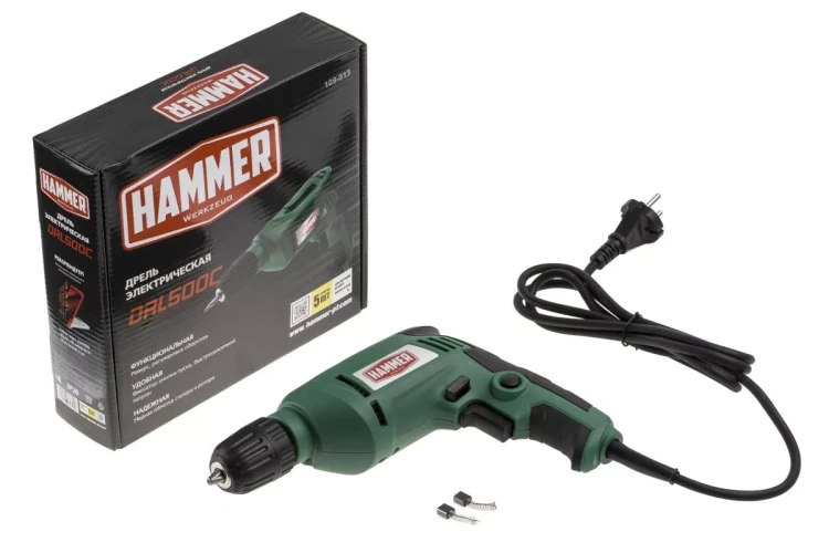 Дрель HAMMER DRL500С купить в Магнитогорске