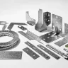 ЗУБР УМ-2.0, 25 x 25 x 17 x 2 мм, желтый цинк, узкий мебельный уголок (31031-25) купить в Магнитогорске