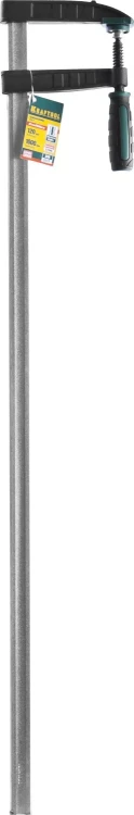 Струбцина, KRAFTOOL 32011-120-1000, тип "F", DIN 5117, двухкомпонентная ручка, 120х1000мм 32011-120-1000 купить в Магнитогорске
