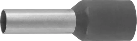 Наконечник СВЕТОЗАР штыревой, изолированный, для многожильного кабеля, серый, 4,0 мм2, 10шт 49400-40 купить в Магнитогорске