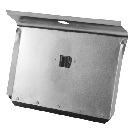 Лопата для уборки снега тротуарная Сибртех, алюминиевая, 500 х 400 мм, без черенка, Россия 61657 купить в Магнитогорске