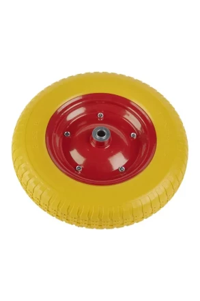 Колесо литое полиуретановое 360 мм PU 2400 (20 мм шариковый подшипник) 1046282 купить в Магнитогорске