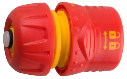 Соединитель GRINDA пластмассовый c автостопом и запирающим механизмом, 1/2&quot; 8-426331 купить в Магнитогорске