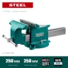 Тиски KRAFTOOL STEEL стальные 32701-250 купить в Магнитогорске