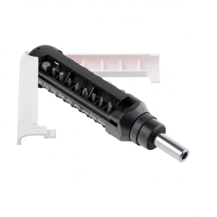 Отвертка реверсивная с набором бит и торцевых головок 15 шт CrV Matrix Pro 13343 купить в Магнитогорске