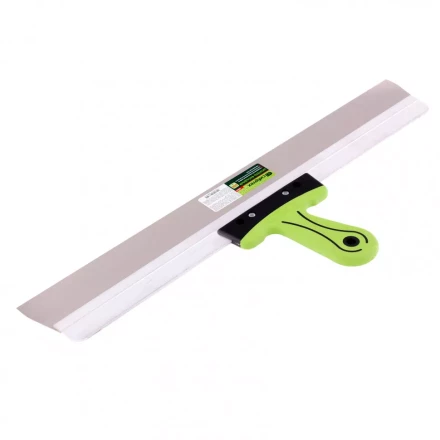 Шпатель фасадный нержавеющая сталь 600 мм двухкомпонентная ручка  Сибртех 85586 купить в Магнитогорске