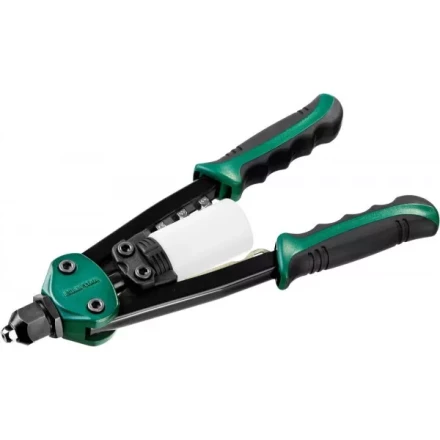 Заклепочник двуручный силовой компактный, KRAFTOOL &quot;MaxKraft-48&quot; 31161, для заклёпок d=2,4-4,8 мм из Al, стали, нерж стали, усил литой корпус 31161 купить в Магнитогорске