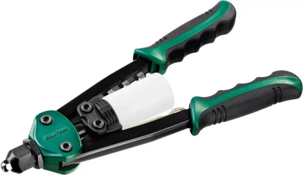 Заклепочник двуручный силовой компактный, KRAFTOOL &quot;MaxKraft-48&quot; 31161, для заклёпок d=2,4-4,8 мм из Al, стали, нерж стали, усил литой корпус 31161 купить в Магнитогорске