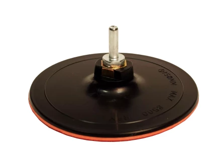 Тарелка опорная Ф 150 мм М14 для УШМ липучая основа жесткая адаптер 51546 купить в Магнитогорске