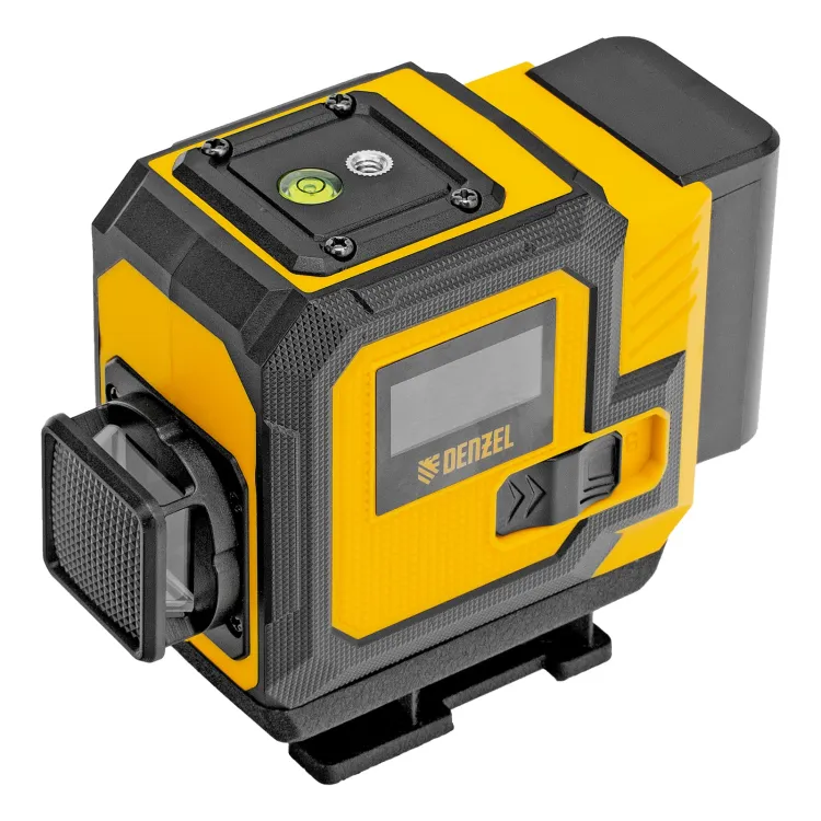 Лазерный уровень мультипризменный DLV-360-3C, 30 м, зеленый луч, Li-Ion 2,4 Aч, кейс// Denzel 35080 купить в Магнитогорске