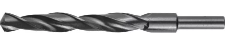 Сверло ЗУБР &quot;ТЕХНИК&quot; по металлу парооксидированное, быстрорежущая сталь, с проточенным хвостовиком, 14х160мм, 1шт 4-29605-160-14 купить в Магнитогорске