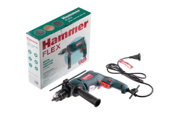 Дрель ударная HAMMER UDD710D купить в Магнитогорске