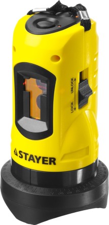 Нивелир лазерный линейный SLL-1, STAYER 34960, дальность 10м, точн. +/-0,5 мм/м 34960 купить в Магнитогорске