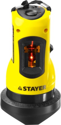 Нивелир лазерный линейный SLL-1, STAYER 34960, дальность 10м, точн. +/-0,5 мм/м 34960 купить в Магнитогорске