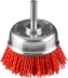 ЗУБР &quot;ПРОФЕССИОНАЛ&quot;. Щетка чашечная для дрели, нейлоновая проволока с абразивным покрытием, 63мм 35165-063_z02 купить в Магнитогорске