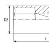 Головка торцевая 12-гранная глубокая 1/2"DR 20 мм S04HD4720 Jonnesway 49069 купить в Магнитогорске